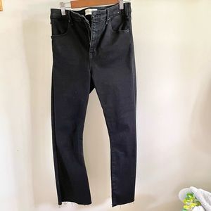 Abercrombie High Rise Ankle Flare Jeans Size 28 (6)